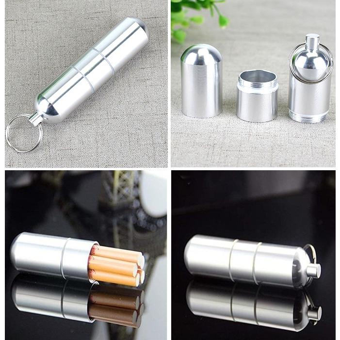 並行輸入品】カプセル型 携帯 シガレットケース タバコケース たばこ