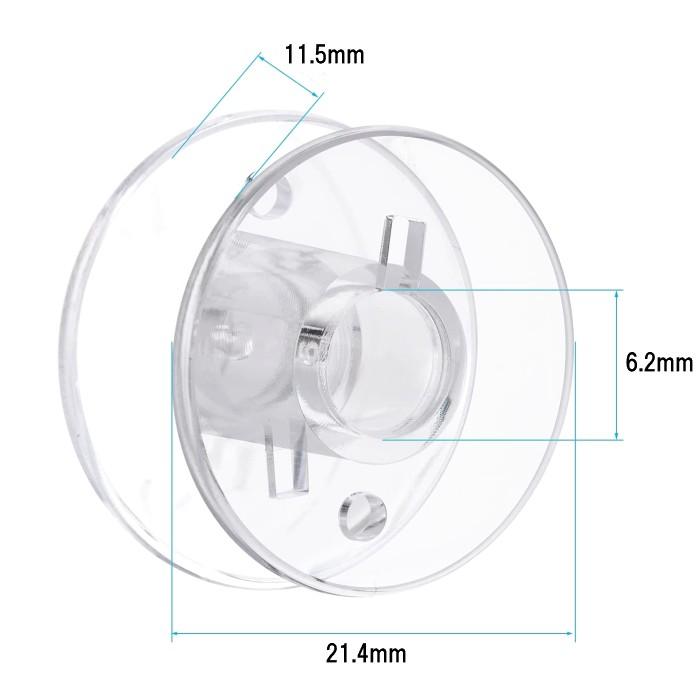 並行輸入品】ミシン ボビン 10個セット 11.5mm 汎用 ブラザー ジャノメ