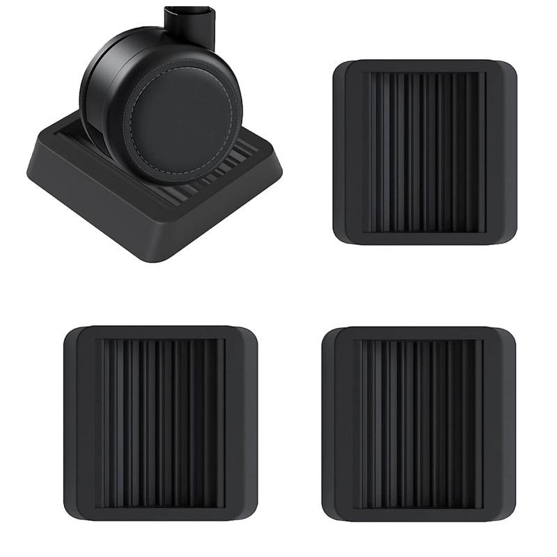 並行輸入品】キャスターストッパー 4個セット キャスター皿 椅子 家具