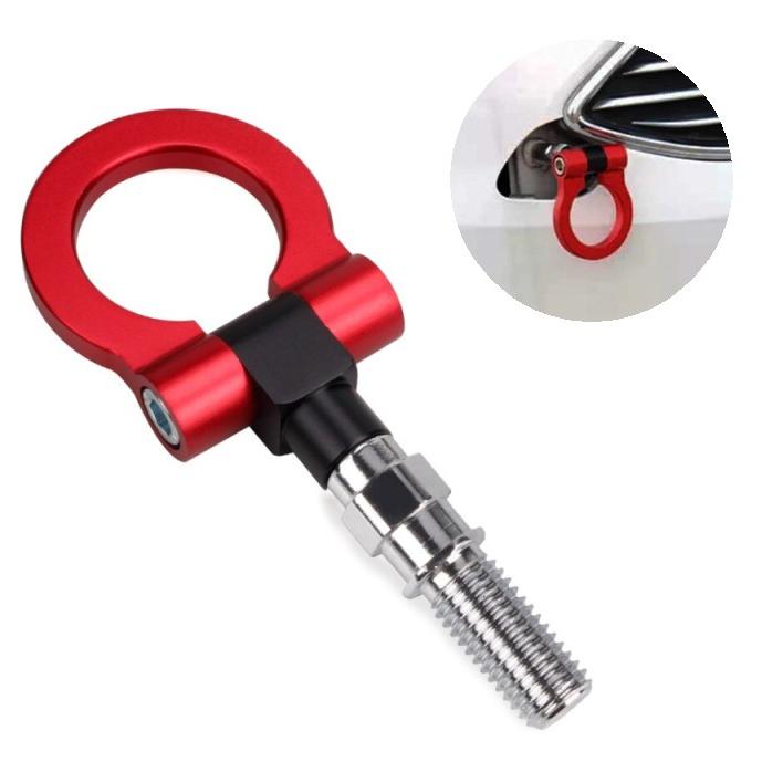 並行輸入品】けん引フック 牽引フック レッド M18×P2.5 汎用