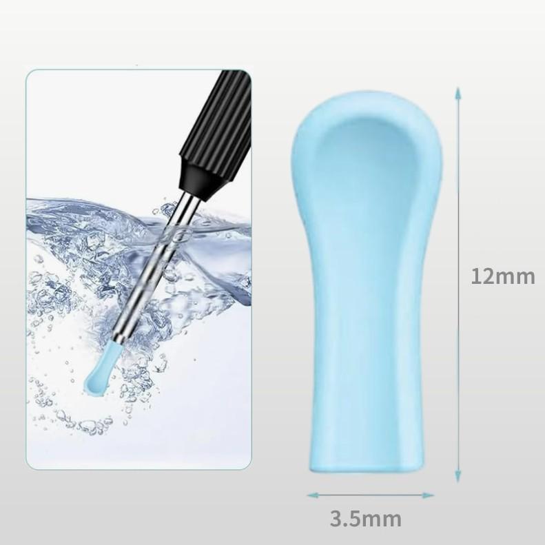 【並行輸入品】耳かき 交換用 シリコンヘッド 12×3.5mm 30個セット イヤースコープ 耳かきカメラ 耳掃除 _ |  | 02