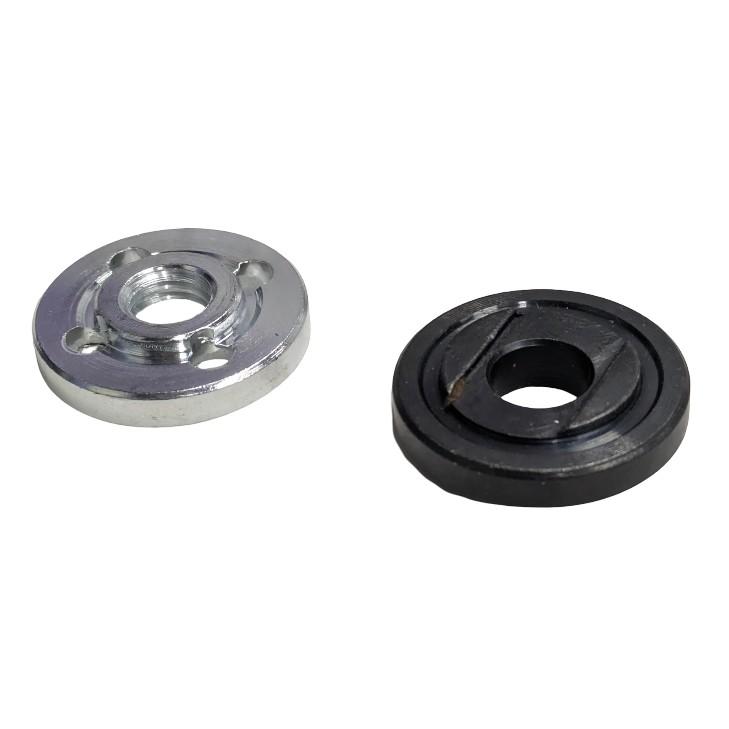 【並行輸入品】内径16mm インナフランジ ロックナット セット 10mm軸対応 ディスクグラインダー用 交換用 研石 部品 _. | 