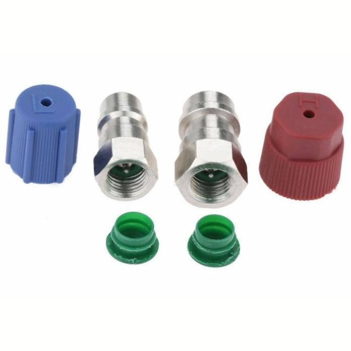 並行輸入品】R12 R22 to R134A 高圧低圧 変換アダプターセット カー