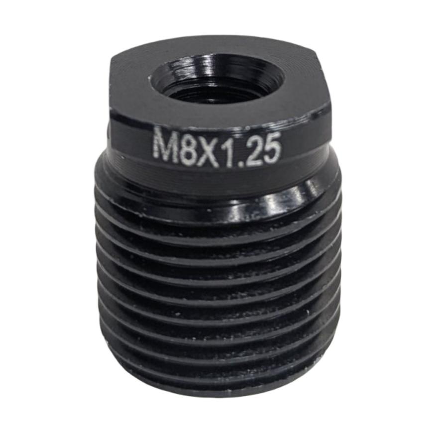 並行輸入品】シフトノブ アダプター 黒 M8x1.25 車用 アルミ合金 交換