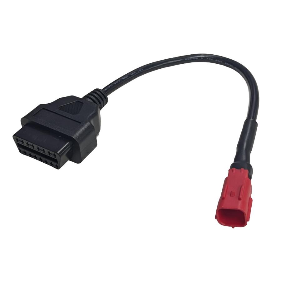並行輸入品】バイク OBD2 6ピン→16ピン 変換ケーブル 診断アダプター