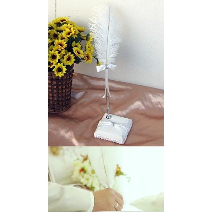 天然羽ペン ペンスタンドセット 結婚式 人前式 証明書 サイン ボールペン セレモニー 受付 Youshowshop 通販 Yahoo ショッピング