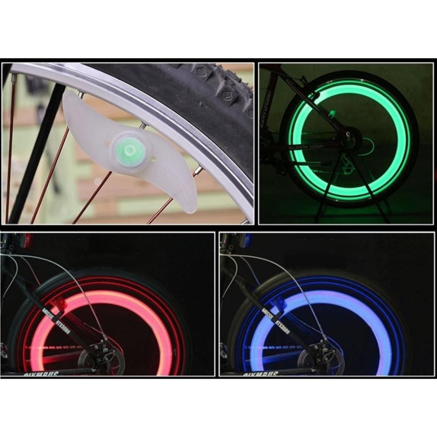 自転車 ホイール ライト