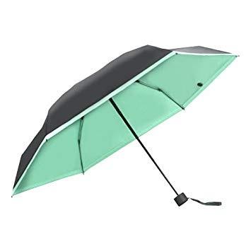並行輸入品】超小型 軽量 手のひら 折りたたみ傘 グリーン 17cm