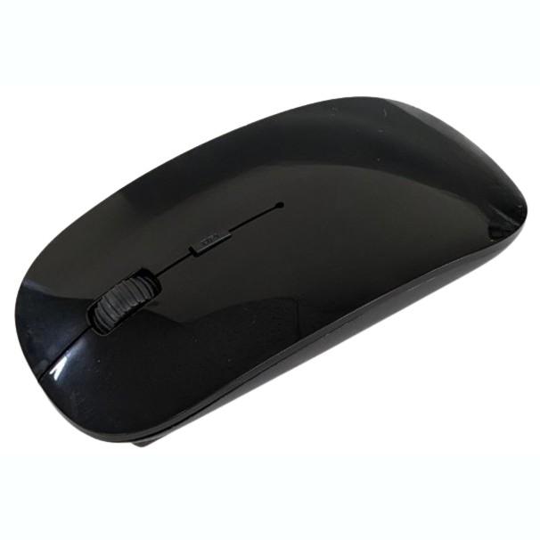 マウス 薄型 無線 ワイヤレスマウス ブラック 2.4Ghz 光学式 MAC Windows 小型 軽量 _｜vaps
