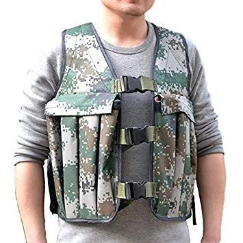 パワーウエイトベスト 最大重量約15kg ウエイトジャケット 筋トレ __