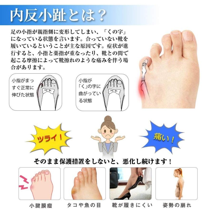 超定番 内反小趾用クッション 衝撃吸収 小指 足指保護 シリコンパッド サポーター Globescoffers Com