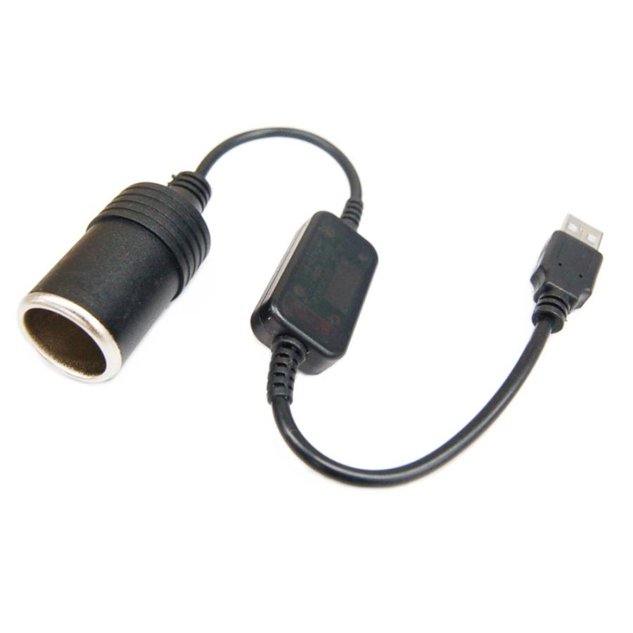 Usbポート 12v車用 シガレットライターソケット Usb Aオス シガーソケットメス Youshowshop 通販 Yahoo ショッピング