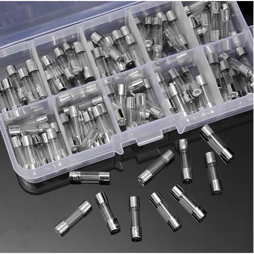 並行輸入品】ガラス管 ヒューズ 100個セット 5×20mm 15A 250V 車