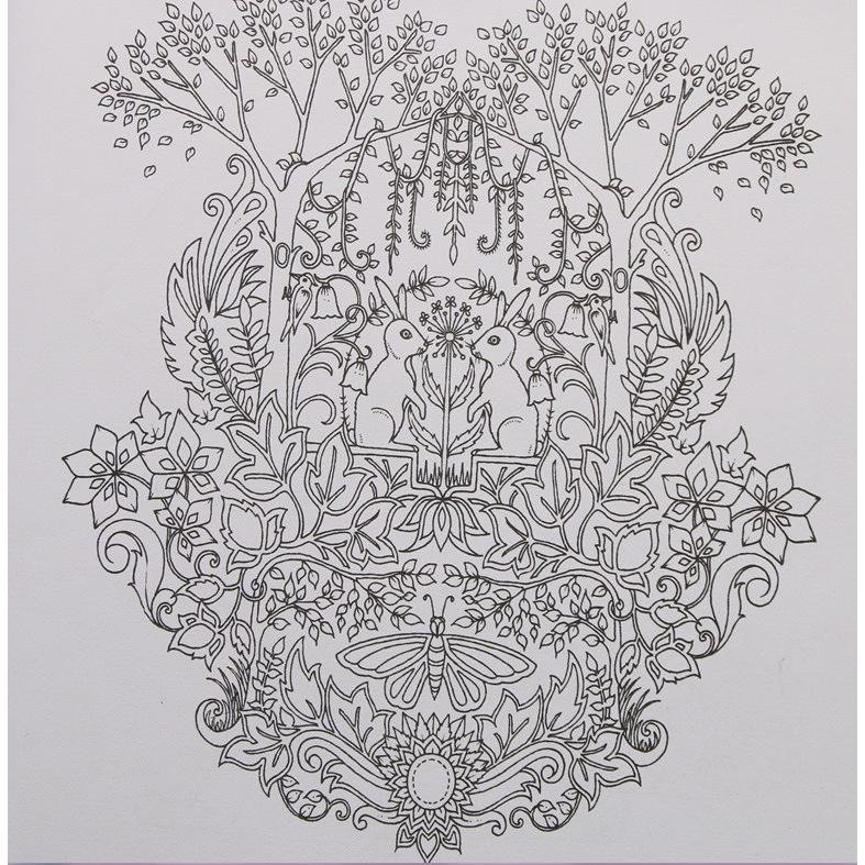 Fantasia 【おとなのぬり絵】洋書