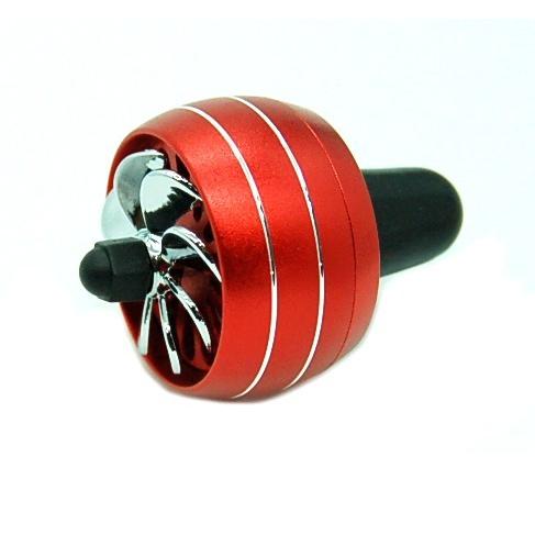 車 アロマディフューザー 8枚羽 レッド Ledライト イルミネーション 搭載 香り エアコン 吹き出し 取り付け 消臭 芳香剤 Youshowshop 通販 Yahoo ショッピング