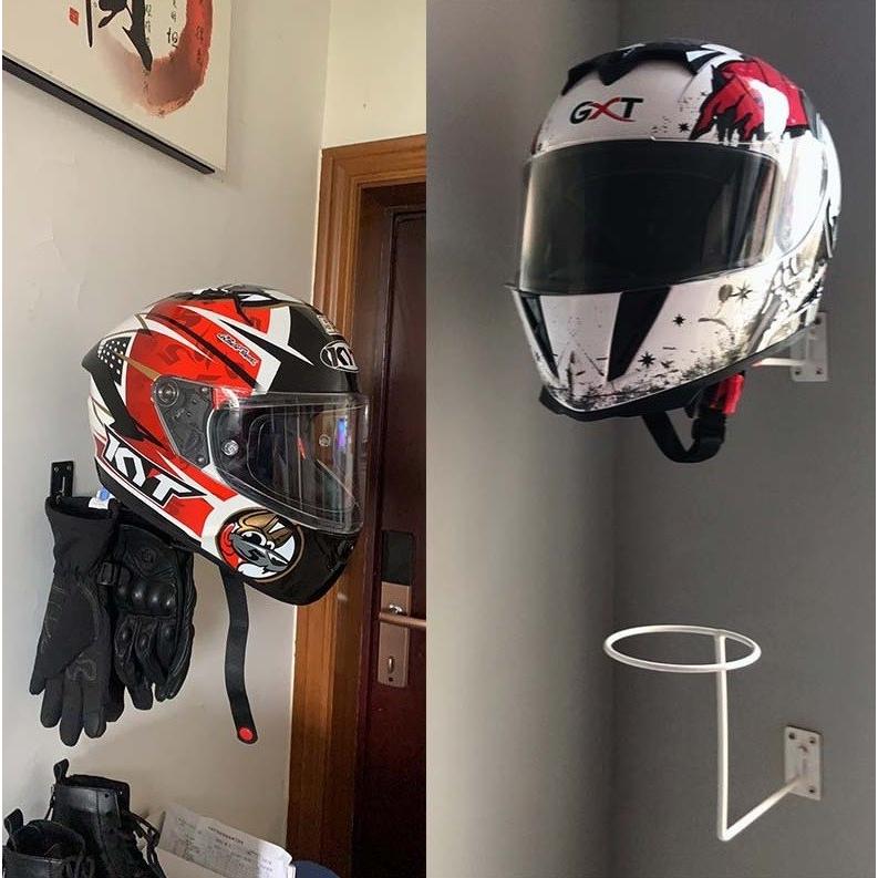 ヘルメットハンガー ホワイト 壁掛け 吊るし フック ラック ディスプレイ ホルダー Youshowshop 通販 Yahoo ショッピング