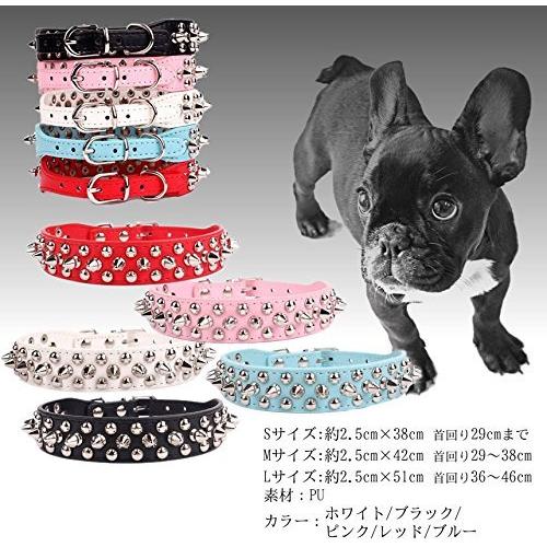 並行輸入品】犬用 スタッズ 首輪 ペット トゲトゲ ワイルド スパイク