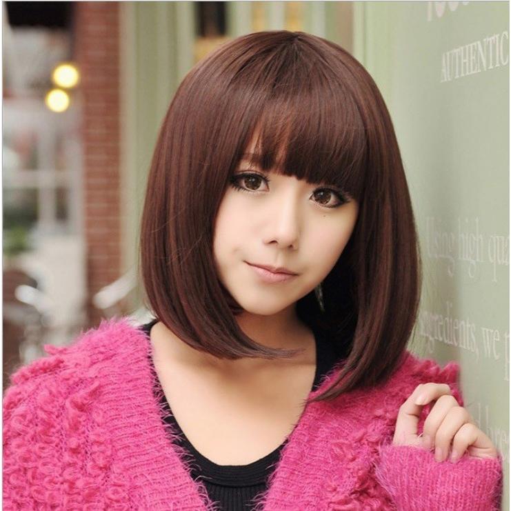 ウィッグ Kタイプ ダークブラウン ロング ボブ ミディアム 黒髪 茶髪 ゆるふわ 巻き髪 ウイッグ Youshowshop 通販 Yahoo ショッピング