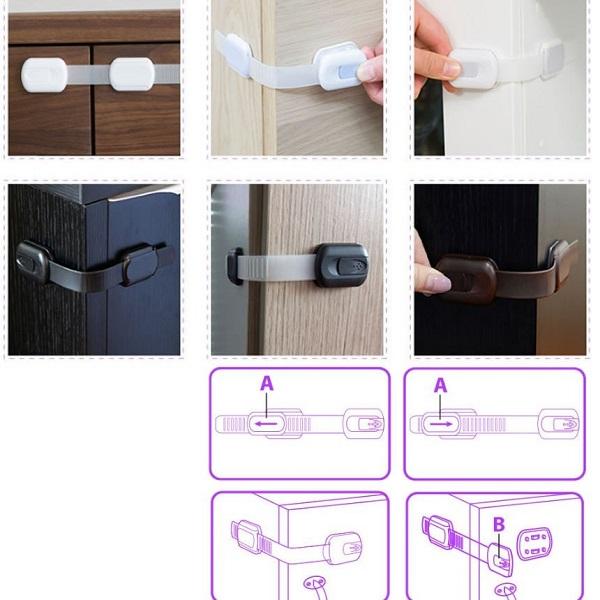 いたずら防止ストッパー 6個セット ベビーガード 引き出しロック ストッパー 子供 安全ロック チャイルドロック Youshowshop 通販 Yahoo ショッピング