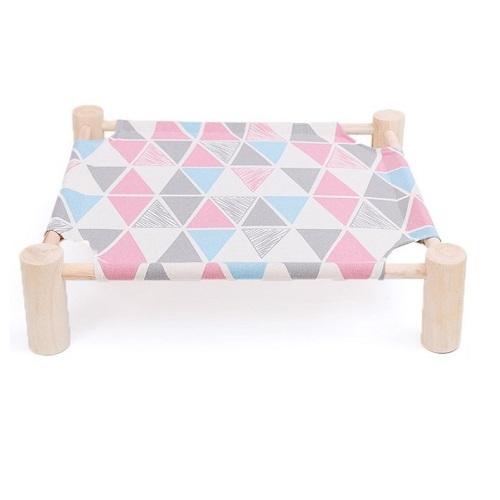 【並行輸入品】猫ハンモック ひし型タイプ ペットハンモック キャットハンモック 猫ベッド 通気性 ペットベッド __ の商品画像