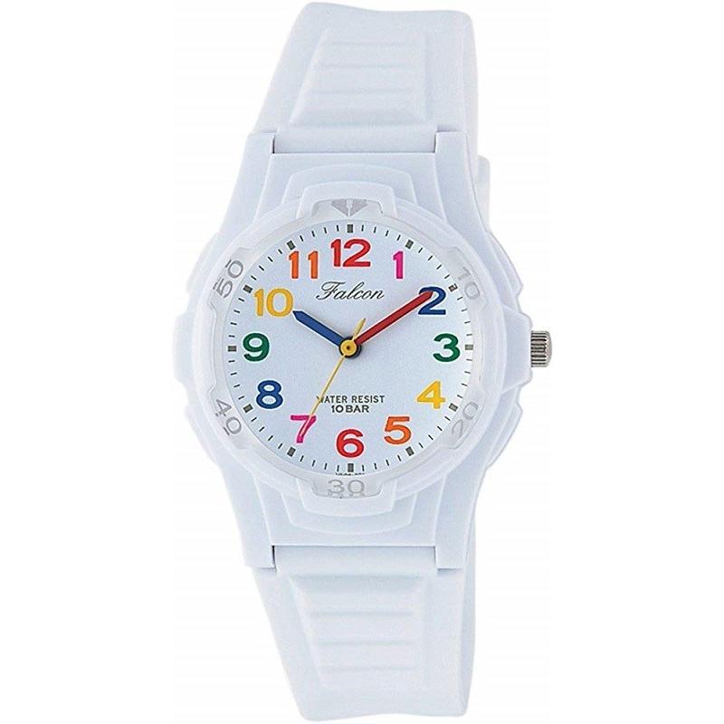 シチズン キューアンドキュー Citizen Q Q 腕時計 Falcon ファルコン アナログ表示 10気圧防水 ウレタンベルト ホワイト マルチカラー Vs06 001 Youshowshop 通販 Yahoo ショッピング