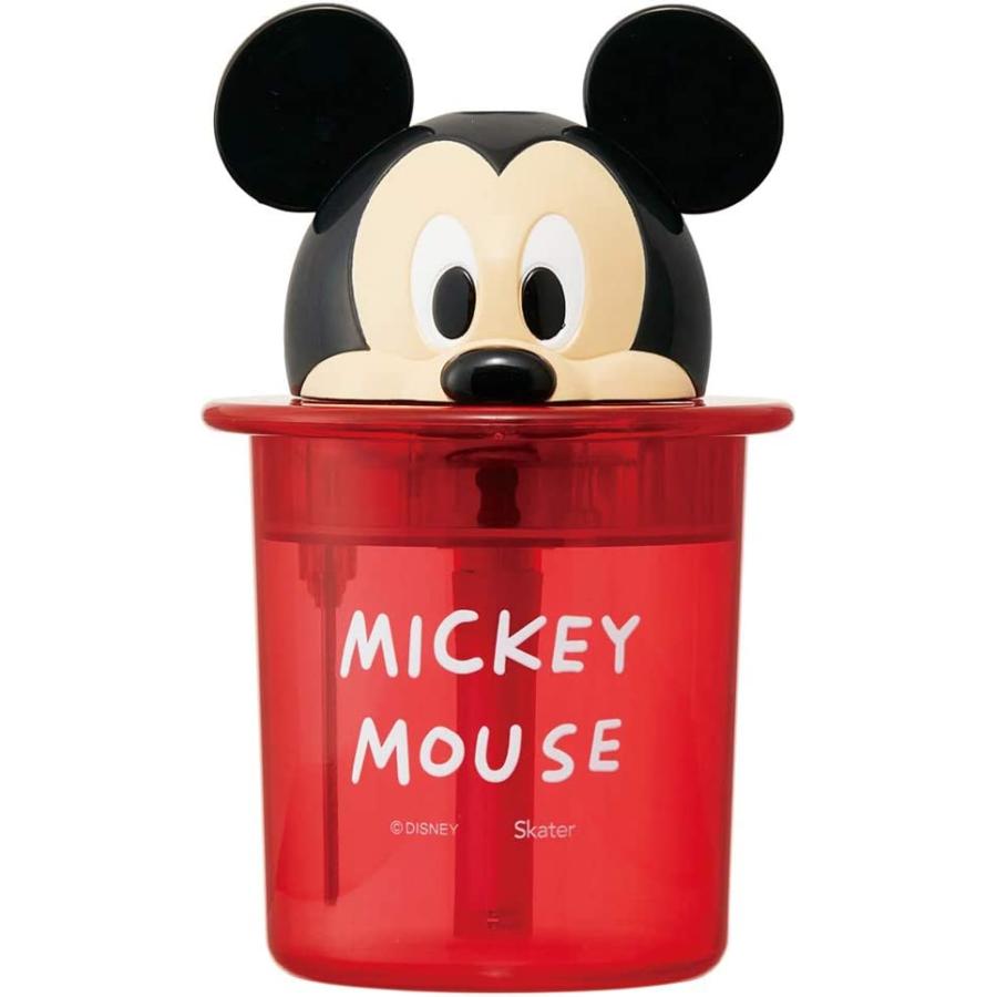 スケーター 光る 卓上ダイカット ミスト加湿器 ミッキーマウス TST1D