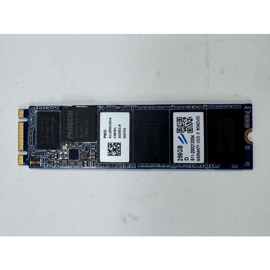 HY)(美品)PHISON ファイソン PHPCM256GFNTH 256GB M.2 2280 NVMe SSD