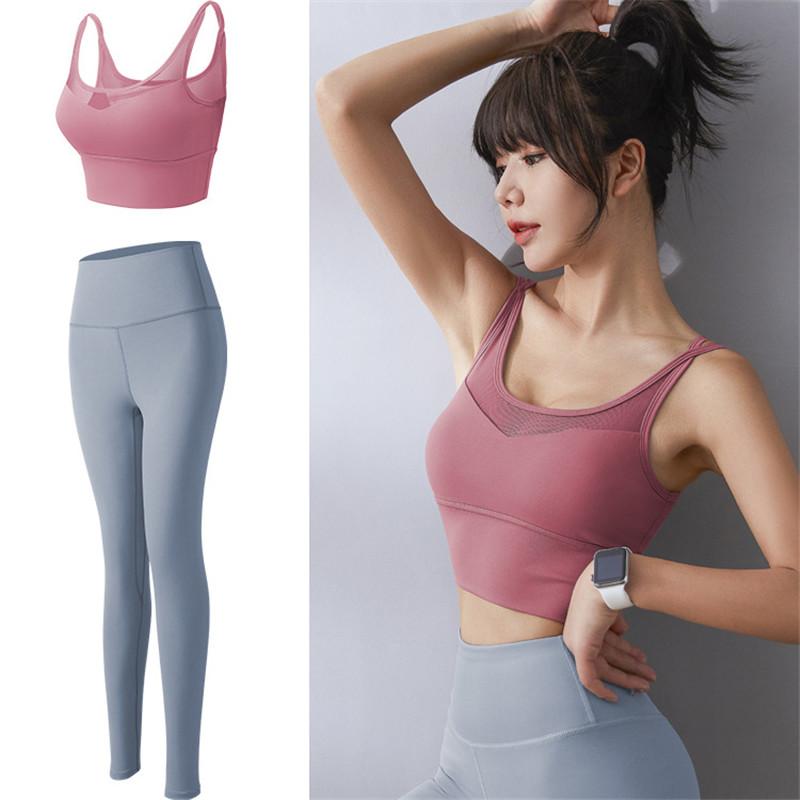 ヨガウェア セット 体型カバー 上下セット レディース セットアップ