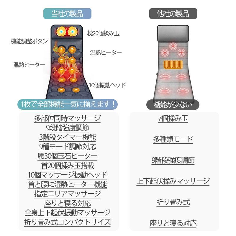 マッサージシート 全身 マッサージシート用椅子 寝ながら