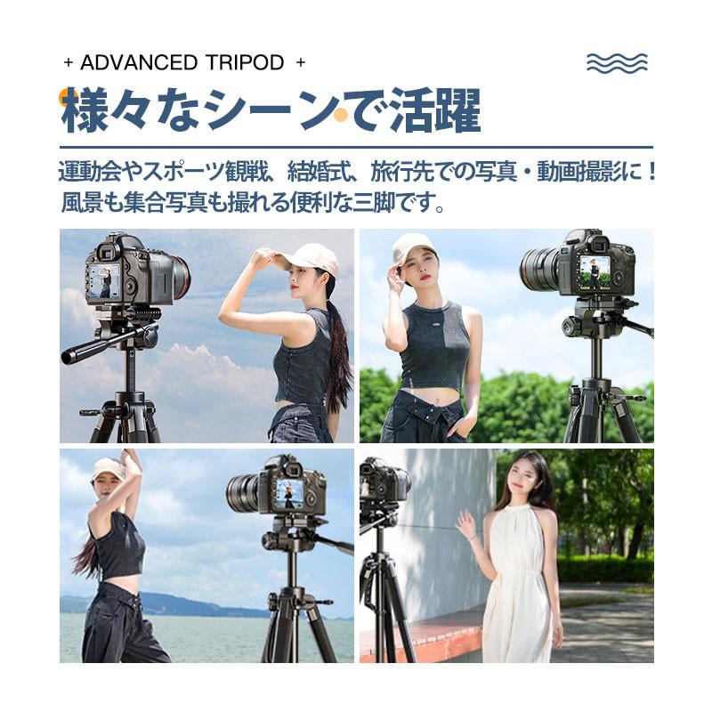 三脚 ビデオカメラ カメラ スマホ デジカメ 雲台 軽量 360度回転