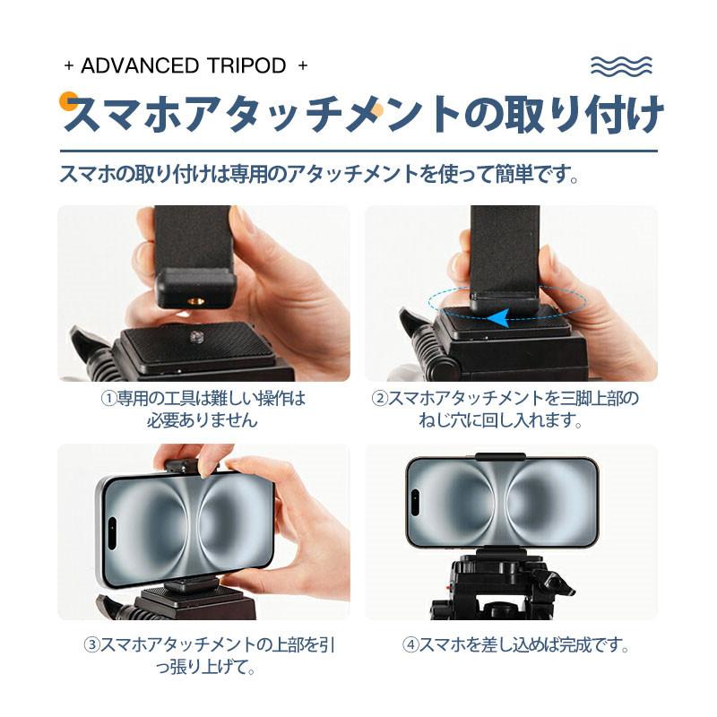 三脚 ビデオカメラ カメラ スマホ デジカメ 雲台 軽量 360度回転 