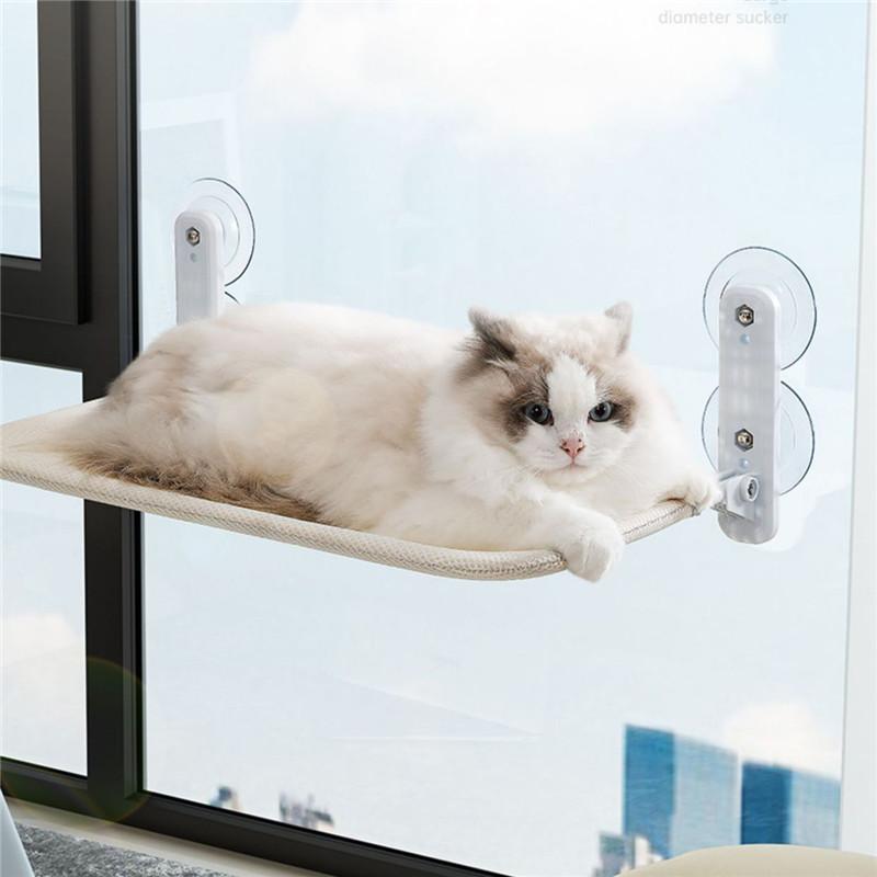 猫 ハンモック 窓 猫窓ベッド 吸盤式 ペット ベッド 折畳み式 強力な