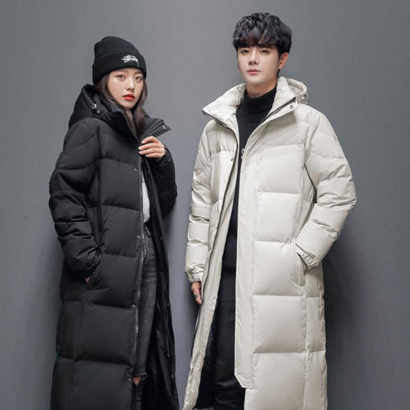 ダウンコート レディース ロング ダウン90% フード付き ダウン コート