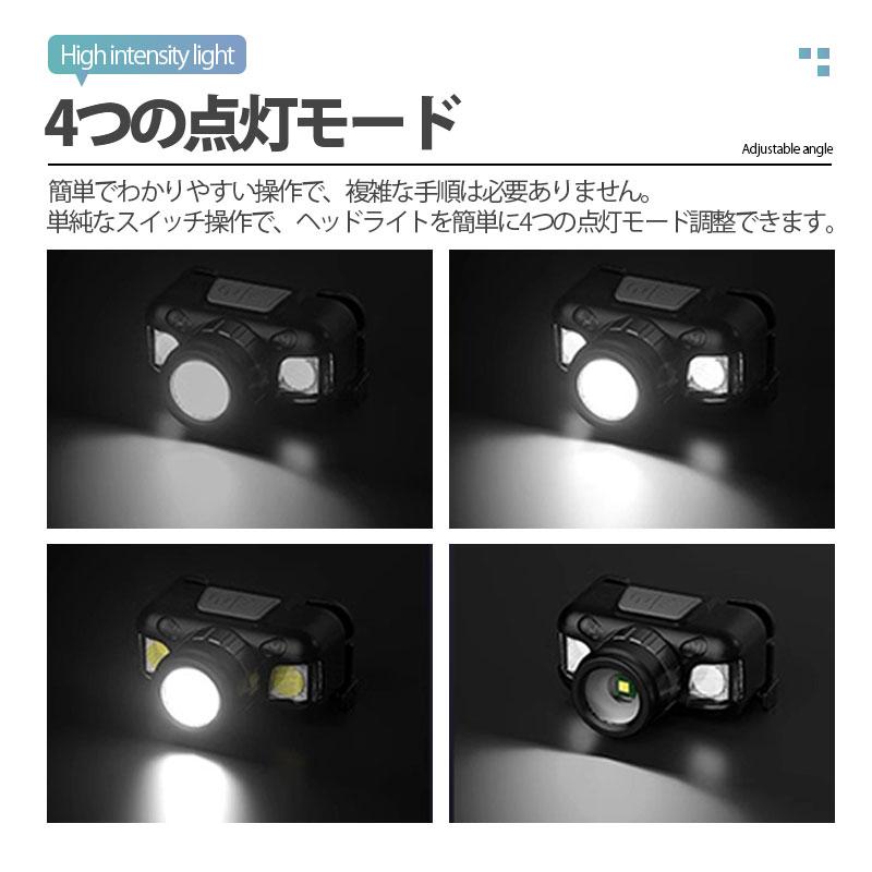 短期間出品 早い者勝ち 強力ヘッドライト 国内製品 作業灯 釣り キャンプ 爆光 ヘッドライト 充電式 LED 作業用 ヘッドランプ 軽量 キャンプ 釣り