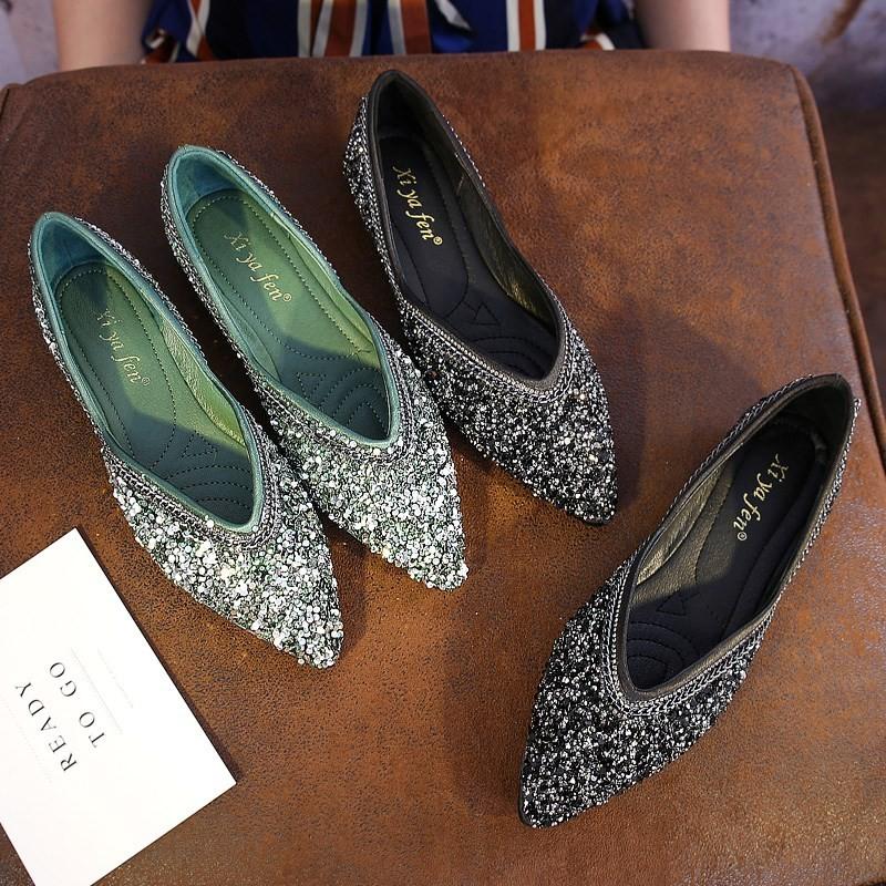 セール 新作 春夏秋ローファー キラキラ 結婚式 モカシン フラットシューズ トレンド レディース フラット とんがり ポインテッドトゥ パンプス Lb18julpdx05 ヴァラライ 通販 Yahoo ショッピング