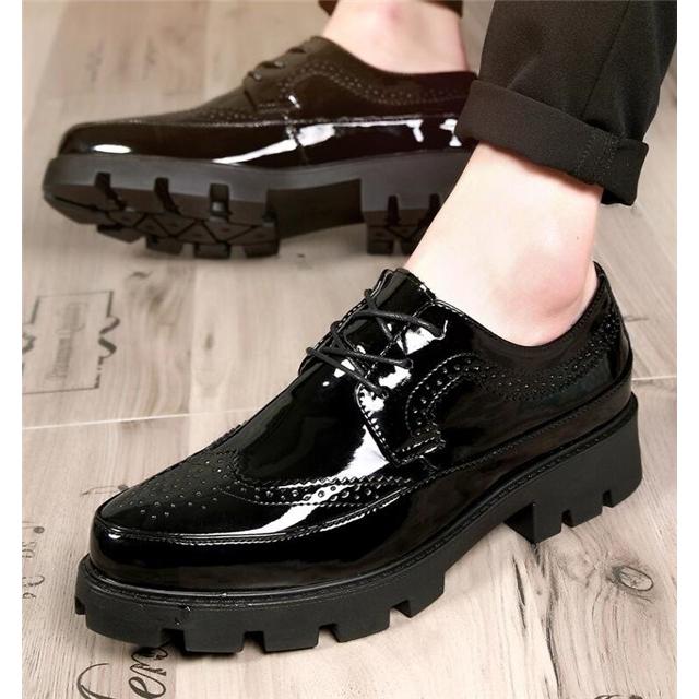 紳士靴 カジュアル結婚式 春夏秋 レースアップ ローファー 通勤 高質 イギリス風 革靴 ビジネスシューズ メンズ トレンド エナメル ロングノーズ Lb19march03nsswx40 ヴァラライ 通販 Yahoo ショッピング