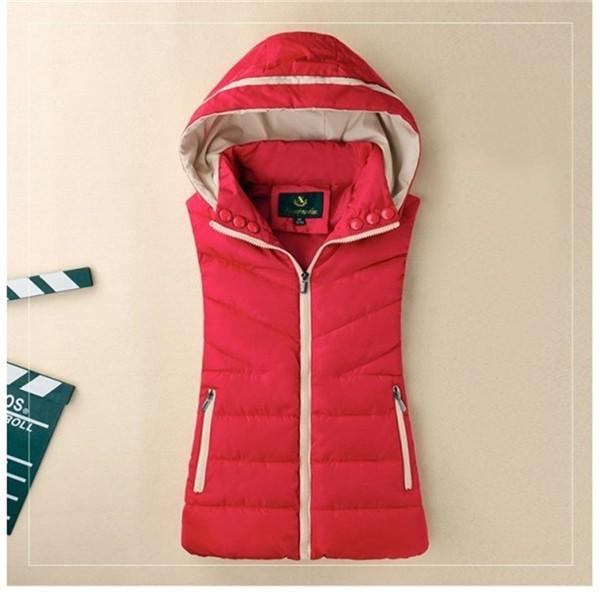 激安 ベスト 中綿ベスト ダウン風ジャケット レディース アウター トップス フード付き 細身 スリム 小さめ 暖かい 防風防寒 冬服 人気急上昇 Lblrh19augnsmmj05 ヴァラライ 通販 Yahoo ショッピング