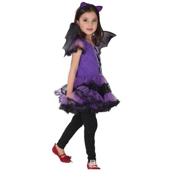 ハロウィン衣装送料無料 コスプレ ハロウィンコスチューム 魔女 ロングワンピース 仮装 子供用 魔女 コウモリワンピース ブラックの翼 お化け Lblrh19aug27wsjfz05 ヴァラライ 通販 Yahoo ショッピング