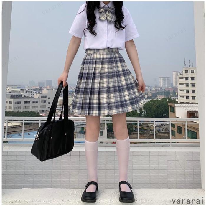 可愛め 原宿系 韓国風 新品 学生服 チェック柄 綺麗め Jk スカート 女子高校生 プリーツ レディース Lspjx0630jkdq05 ヴァラライ 通販 Yahoo ショッピング