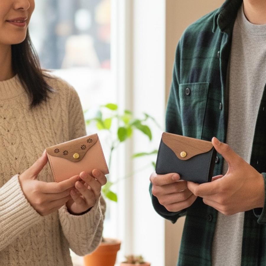 VARCO（ヴァーコ） VARCO REALWOOD パルムウォレット 財布 小型 カードケース 名刺入れ 小銭入れ 小さい財布 木 メンズ  レディース 本革 革 レザー 日本製 : VARCO Yahoo!ショッピング店 - 通販 - Yahoo!ショッピング