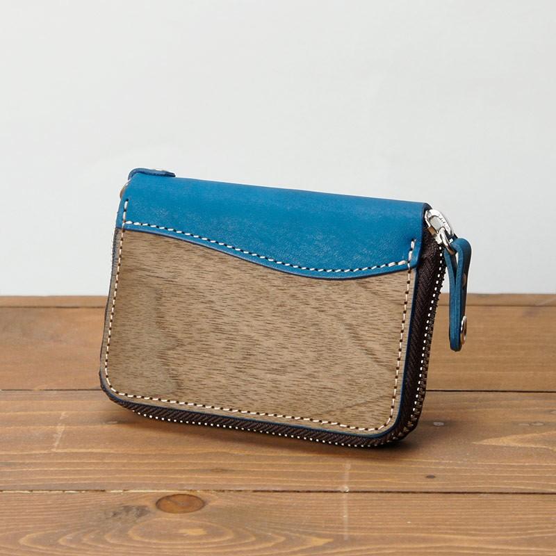 VARCO（ヴァーコ） VARCO REALWOOD Round mini wallet 財布 小さい 大 