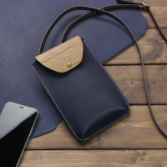 VARCO（ヴァーコ） VARCO REAL WOOD スマホショルダー ポーチ 