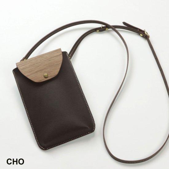 VARCO（ヴァーコ） VARCO REAL WOOD スマホショルダー ポーチ 