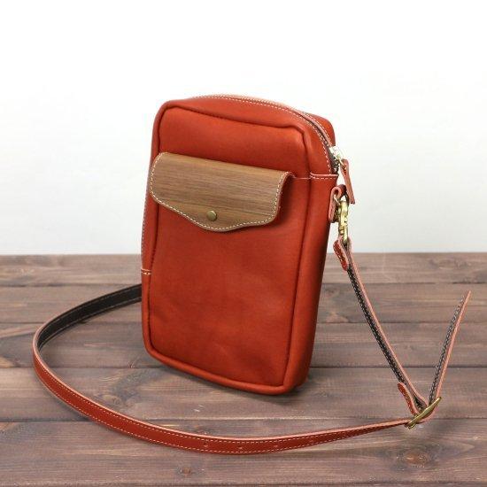 VARCO REALWOOD VT Compact shoulder ショルダーバッグ バッグ 大容量 レディース 本革 革 レザー 日本製