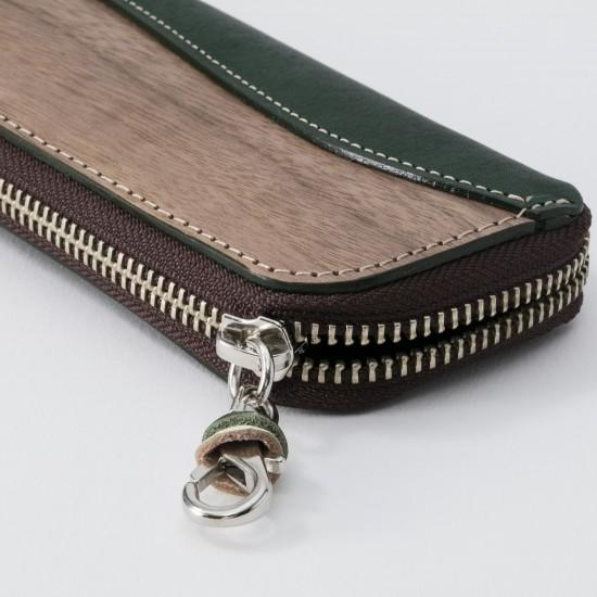 VARCO REALWOOD Zip pen case ペンケース メンズ レディース 本