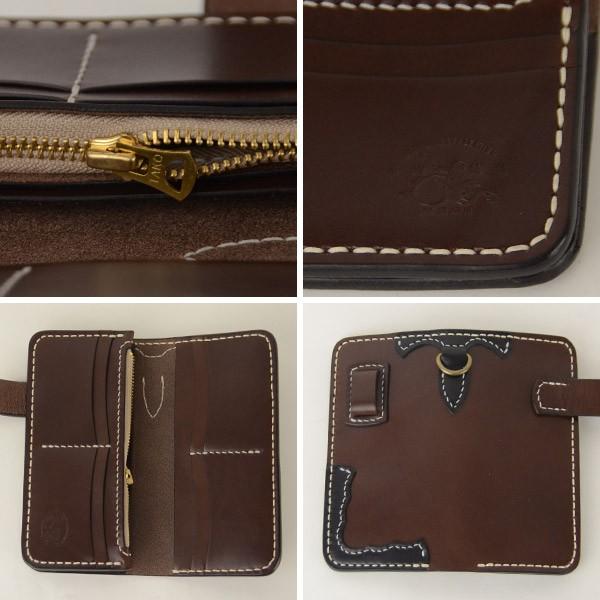 革蛸謹製 kawatako KWT-1716 北米原皮 オイルレザーロングウォレット