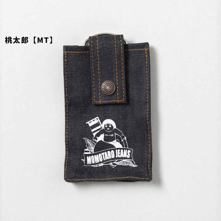 桃太郎ジーンズ デニム スマートフォンケース メンズ 岡山 MOMOTARO JEANS AS-68 スマホ 出陣 桃太郎 家紋 アメカジ 男性 ブランド 得トクセール｜vari｜09