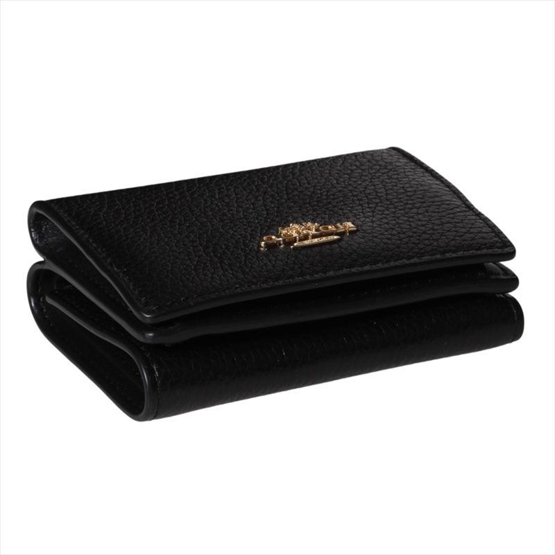 COACH 三つ折り財布 88666 IMBLK BLACK : VARIANTE - 通販