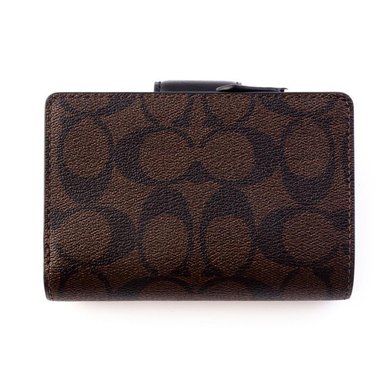 COACH 二つ折り財布 C0082 IMAA8 Brown/Black 楽天市場】コーチ 財布 二つ折り財布 二つ折り 折り財布
