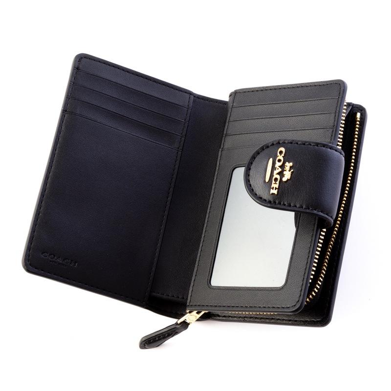 COACH 二つ折り財布 C0082 IMAA8 ブラウン／ブラック : VARIANTE